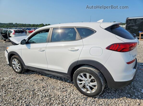 KM8J23A41MU321329 2021 HYUNDAI TUCSON White Задня ліва чверть