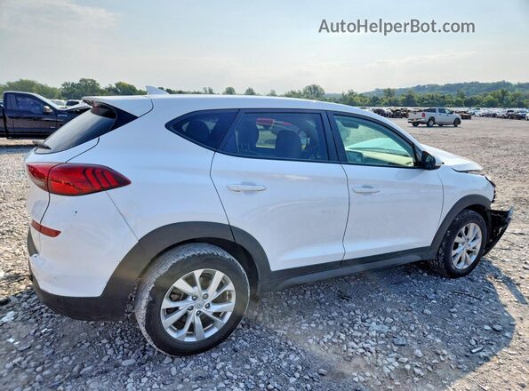 KM8J23A41MU321329 2021 HYUNDAI TUCSON White Задня права чверть