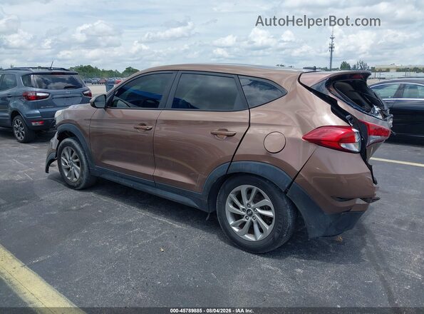 KM8J23A42HU547546 2017 HYUNDAI TUCSON Brown Trasero izquierdo