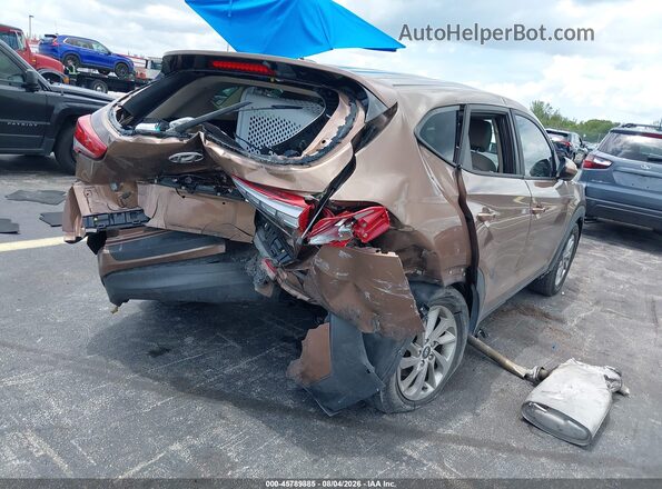 KM8J23A42HU547546 2017 HYUNDAI TUCSON Brown Trasero derecho