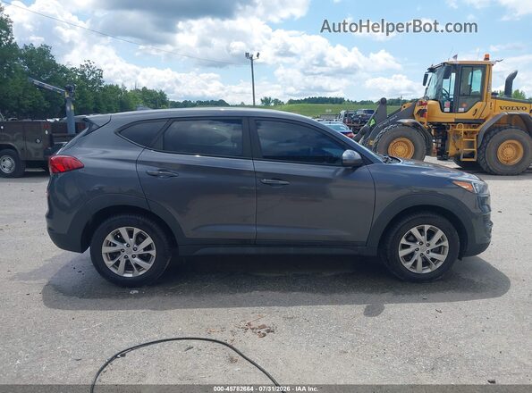 KM8J23A42KU986916 2019 HYUNDAI TUCSON Blue Սալոնի հետևի տեսք