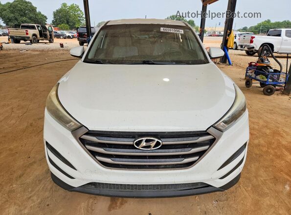 KM8J23A43GU089241 2016 HYUNDAI TUCSON White Vista frontal