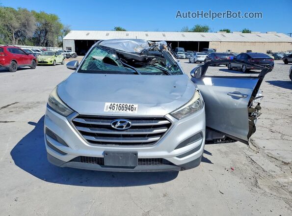 KM8J23A43JU802453 2018 HYUNDAI TUCSON Серебряный Вид спереди