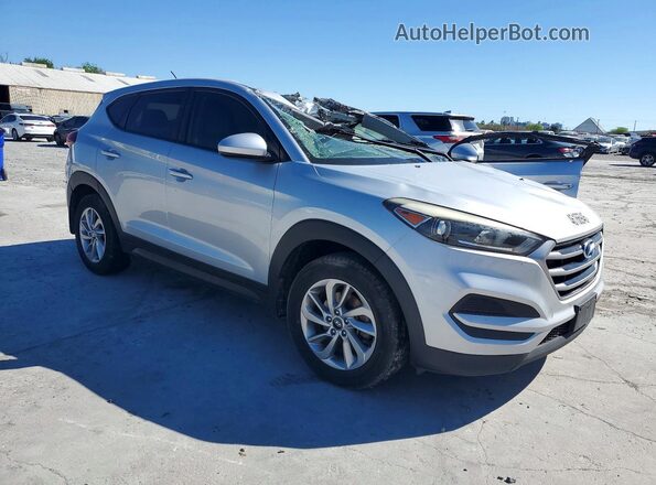 KM8J23A43JU802453 2018 HYUNDAI TUCSON Серебряный Передняя правая четверть