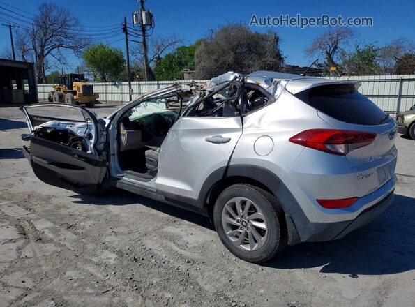 KM8J23A43JU802453 2018 HYUNDAI TUCSON Серебряный Задняя левая четверть