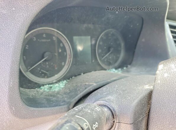 KM8J23A43JU802453 2018 HYUNDAI TUCSON Серебряный Вид щитка приборов