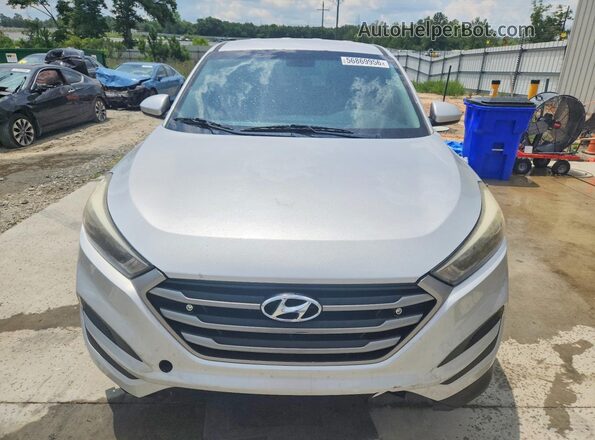 KM8J23A44HU521207 2017 HYUNDAI TUCSON Серебряный Вид спереди