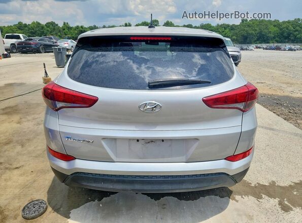 KM8J23A44HU521207 2017 HYUNDAI TUCSON Серебряный Вид сзади