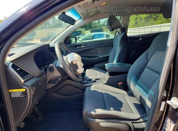 KM8J23A44JU635911 2018 HYUNDAI TUCSON Black Vista interior delantera