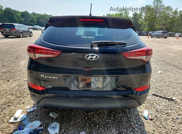 KM8J23A44JU635911 2018 HYUNDAI TUCSON Black Vista trasera