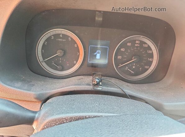 KM8J23A44JU635911 2018 HYUNDAI TUCSON Black Vista del cuadro de instrumentos