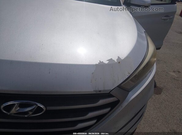 KM8J23A44JU656175 2018 HYUNDAI TUCSON Серебряный Вид спереди