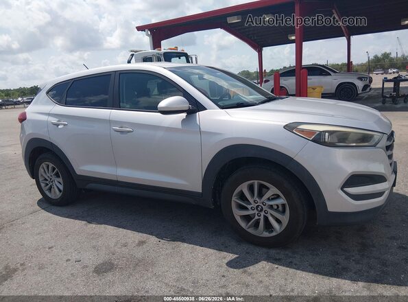 KM8J23A44JU656175 2018 HYUNDAI TUCSON Серебряный Вид задней части салона