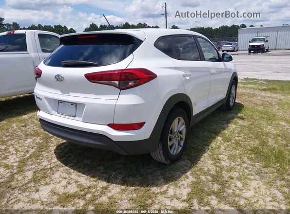KM8J23A44JU659870 2018 HYUNDAI TUCSON White Trasero derecho