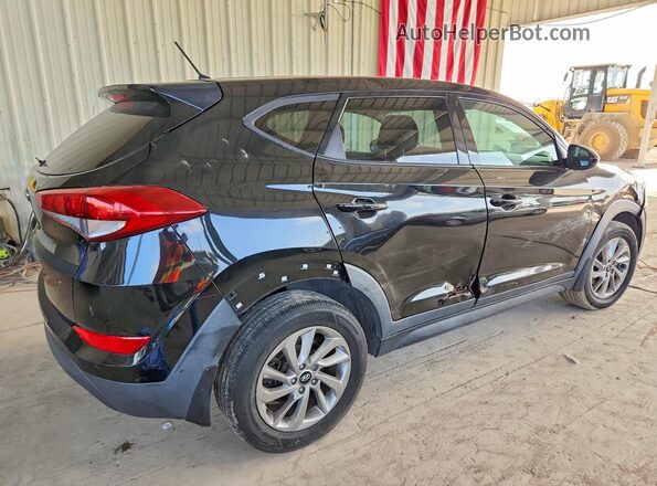 KM8J23A44JU752789 2018 HYUNDAI TUCSON Black Задня права чверть