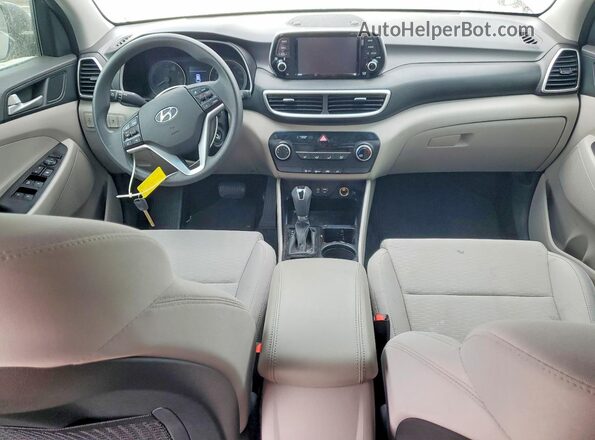 KM8J23A44LU113248 2020 HYUNDAI TUCSON Серый Вид панели приборов