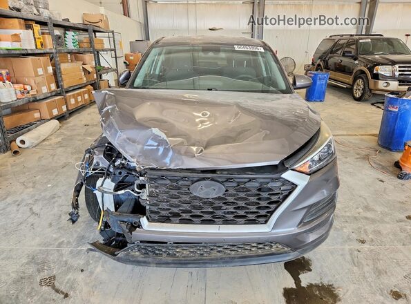 KM8J23A44LU129241 2020 HYUNDAI TUCSON Gray Դիմացի տեսք