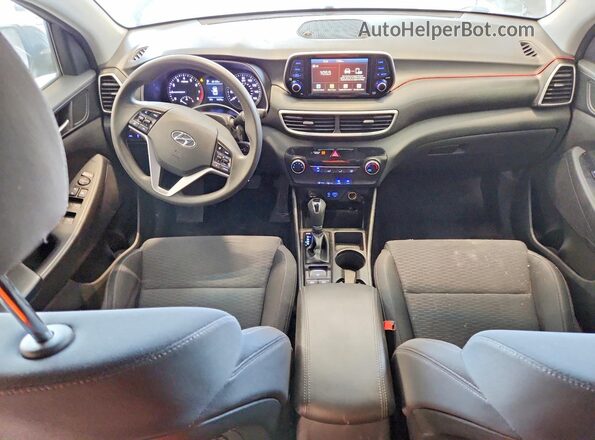 KM8J23A44LU129241 2020 HYUNDAI TUCSON Gray Առջևի վահանակի տեսք