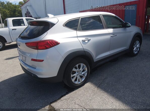 KM8J23A45KU904256 2019 HYUNDAI TUCSON Серебряный Задняя правая четверть