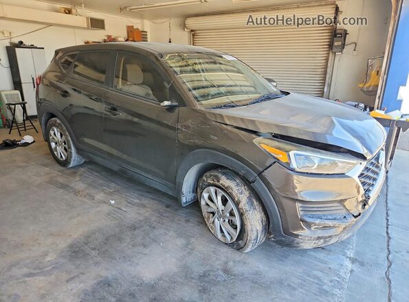 KM8J23A45LU109029 2020 HYUNDAI TUCSON Черный Передняя правая четверть