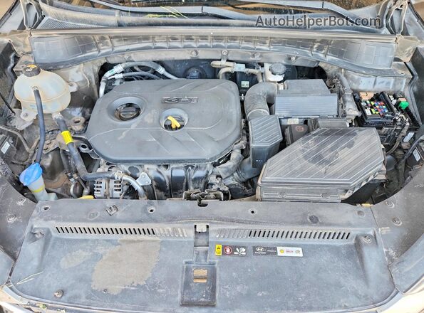 KM8J23A45LU109029 2020 HYUNDAI TUCSON Черный Вид подкапотного пространства