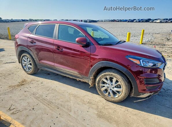 KM8J23A45LU164564 2020 HYUNDAI TUCSON Burgundy წინა მარჯვენა