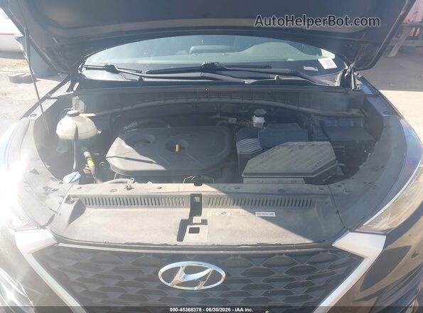 KM8J23A45MU315548 2021 HYUNDAI TUCSON Black Вид ззаду