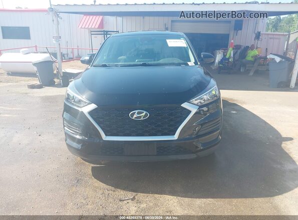 KM8J23A45MU315548 2021 HYUNDAI TUCSON Black Вид задньої частини салону