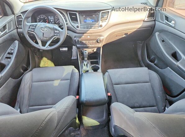 KM8J23A47HU407461 2017 HYUNDAI TUCSON Black Vista del salpicadero