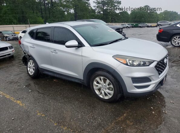 KM8J23A47KU886875 2019 HYUNDAI TUCSON Серебряный Передняя правая четверть