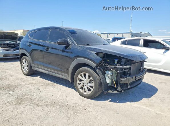 KM8J23A47LU154974 2020 HYUNDAI TUCSON Black წინა მარჯვენა