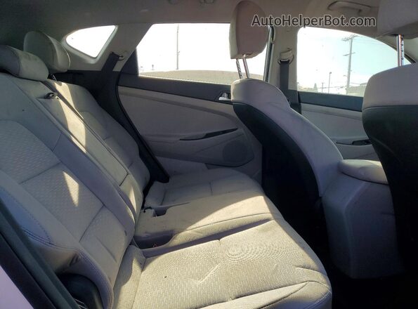 KM8J23A47LU158491 2020 HYUNDAI TUCSON White უკანა სალონის ხედი