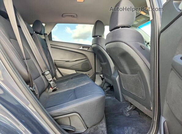 KM8J23A47LU189000 2020 HYUNDAI TUCSON Charcoal უკანა სავარძლების ხედი