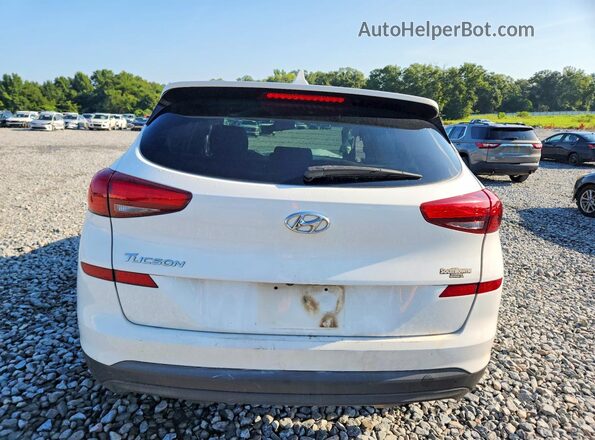 KM8J23A47LU242780 2020 HYUNDAI TUCSON White Widok z tyłu