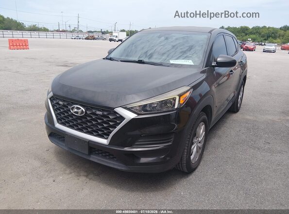 KM8J23A47MU329337 2021 HYUNDAI TUCSON Black Przód lewy