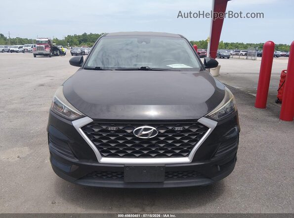 KM8J23A47MU329337 2021 HYUNDAI TUCSON Black Widok zestawu wskaźników