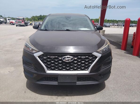 KM8J23A47MU329337 2021 HYUNDAI TUCSON Black Widok z przodu