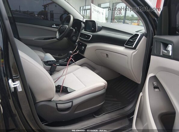 KM8J23A47MU329337 2021 HYUNDAI TUCSON Black Widok wnętrza z przodu