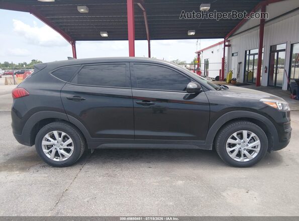KM8J23A47MU329337 2021 HYUNDAI TUCSON Black Widok wnętrza z tyłu
