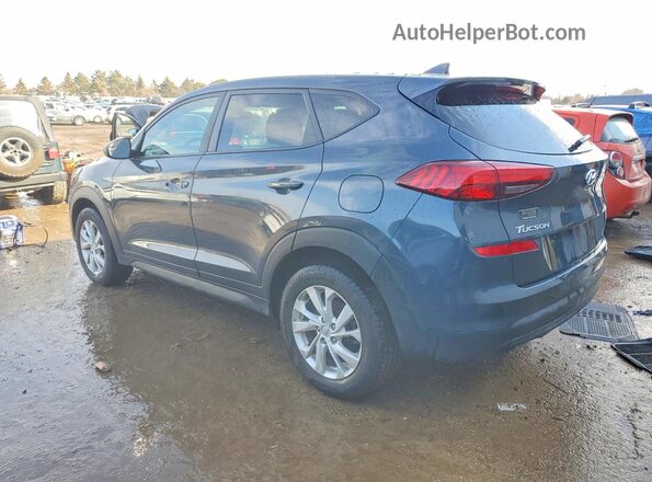 KM8J23A47MU379820 2021 HYUNDAI TUCSON Gray Rear left