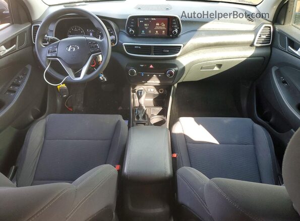 KM8J23A47MU379820 2021 HYUNDAI TUCSON Gray Dashboard view