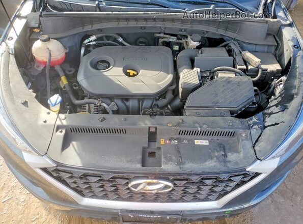 KM8J23A47MU379820 2021 HYUNDAI TUCSON Gray Rear interior view