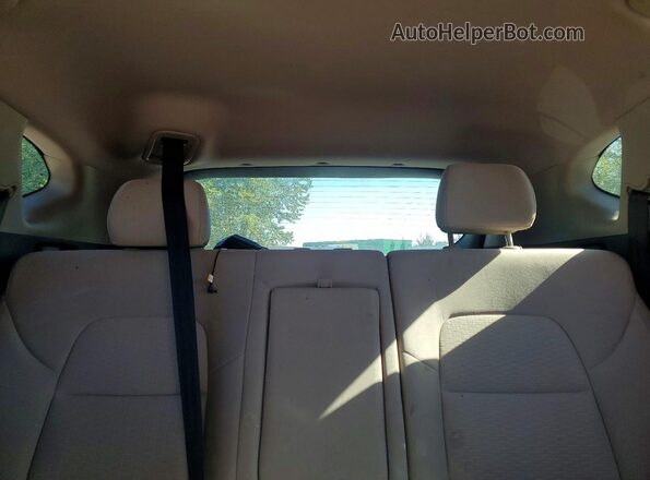 KM8J23A47MU403839 2021 HYUNDAI TUCSON Red Rear seats view