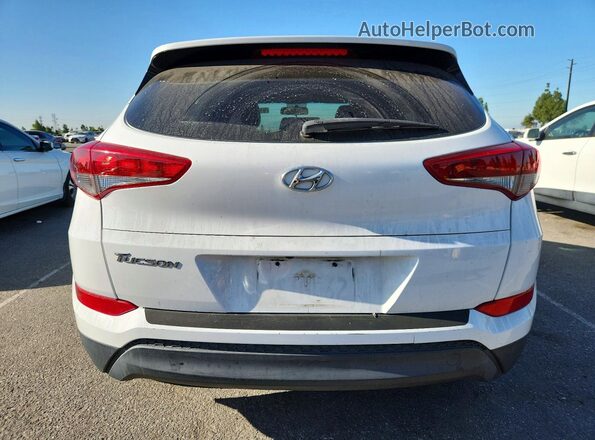 KM8J23A48GU207123 2016 HYUNDAI TUCSON White Widok z tyłu