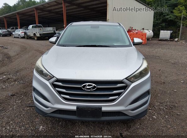 KM8J23A48JU657359 2018 HYUNDAI TUCSON Silver Вид щитка приладів