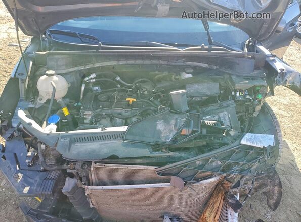 KM8J23A48MU362864 2021 HYUNDAI TUCSON Gray Vista del compartimento del motor