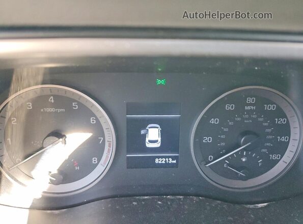 KM8J23A48MU362864 2021 HYUNDAI TUCSON Gray Vista del cuadro de instrumentos