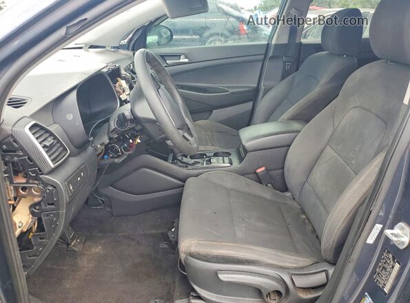 KM8J23A49LU114556 2020 HYUNDAI TUCSON Синий Панорамный вид салона 360°