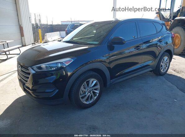 KM8J23A4XJU698575 2018 HYUNDAI TUCSON Черный Передняя левая четверть