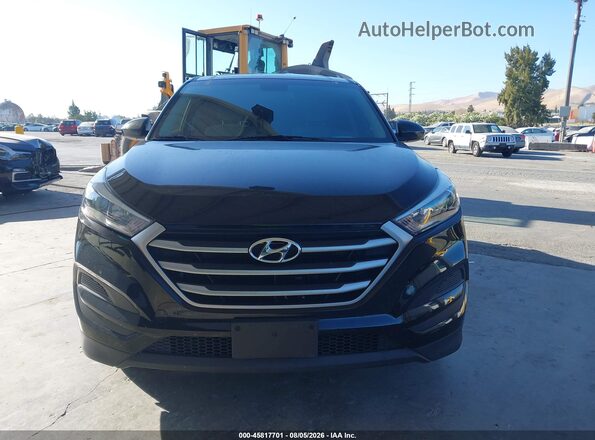 KM8J23A4XJU698575 2018 HYUNDAI TUCSON Черный Вид задней части салона